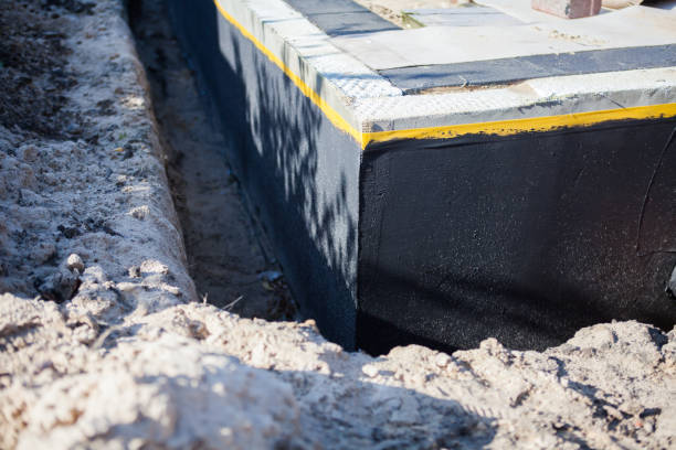 Professional Exterior Waterproofing technician working in Gosport, IN